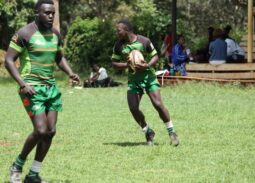 Embu RFC Augustine Cheruiyot in a past action. Photo Courtesy/ Embu.