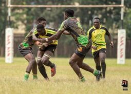 Kabras RFC's Kevin Wekesa in action against Nakuru. Photo Courtesy/Cmony Images.