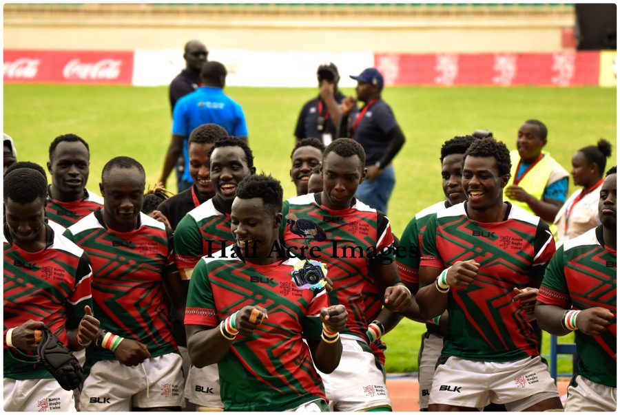 Kenya Under 20 celebrate in Barthes Cup. Photo Courtesy/Denis Acre-Half.