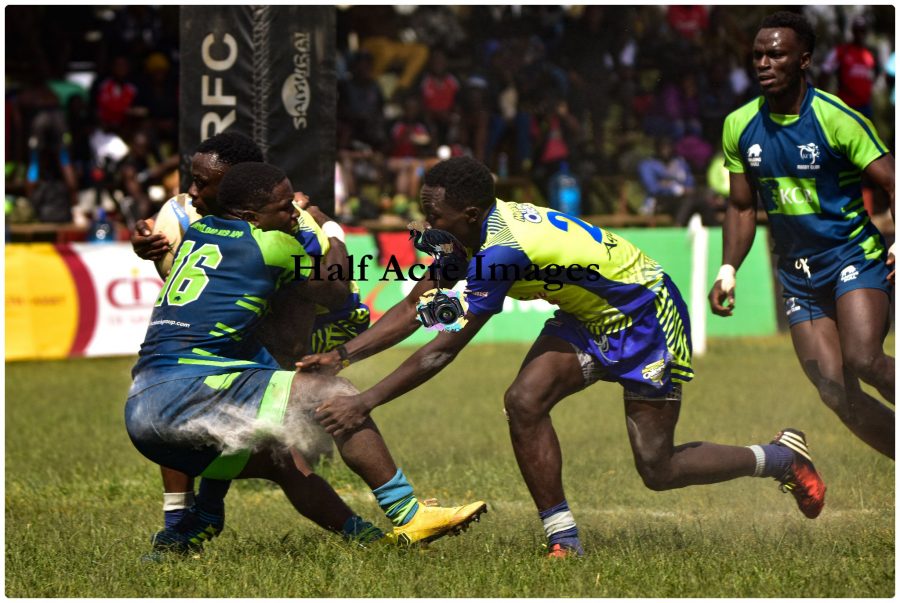 KCB vs Menengai Oilers. Photo Courtesy/ Denis Acre -half.