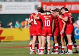 Canada 7s players. Photo Courtesy/World Rugby.